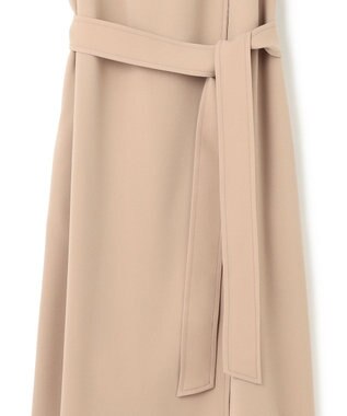 BEIGE， FLEUR / ラップデザインロングジレ Beige