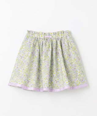 組曲 KIDS 【110-140㎝】マーガレットガーデン スカート ラベンダー系5