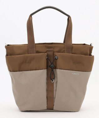 Y'SACCS ドローストリング コンビカラー2WAYトート