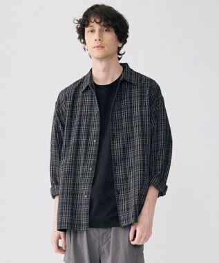 UNFILO MENS イージーケア エアリーシアーシャツ