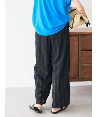 CRAFT STANDARD BOUTIQUE レースパンツ Black