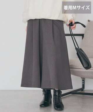 AMERICAN HOLIC 【選べる丈】ギャザーウールライクスカーチョ