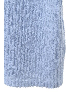 earth music&ecology バイカラーＶネックカーディガン Light Blue