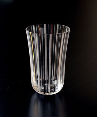 たち吉 【たち吉】水すだれペアグラス〈2客〉 ホワイト系その他