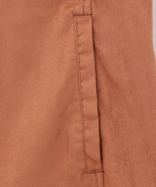 JOSEPH ABBOUD ナチュラルダイスウェード シャツアウター オレンジ系