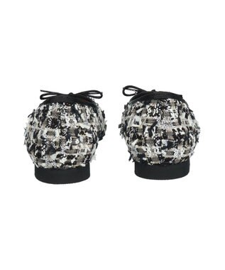 Bridget Birkin 【Bridget Birkin】ラメツイードバレエシューズ ブラックコンビ