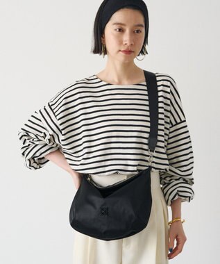 russet クラウズナイロン2WAYショルダーバッグ(CE-1621) Black