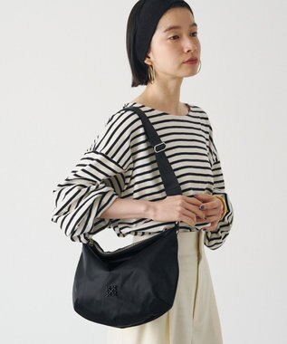 russet クラウズナイロン2WAYショルダーバッグ(CE-1621) Black