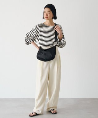 russet クラウズナイロン2WAYショルダーバッグ(CE-1621) Black