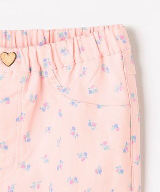 ANY KIDS 【洗濯機可能】ときめきストレッチ 総柄パンツ 花柄