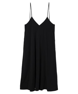 AMERICAN HOLIC 丈違いキャミワンピース Black