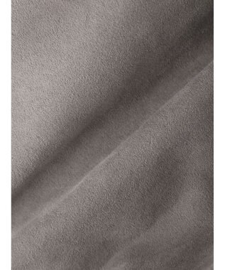 Green Parks スウェード調ギャザーブルゾン Gray