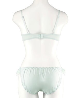 San-ai Resort（三愛水着楽園） レーシーバイカラーノンワイヤーブラセット 【northerly】 ミント