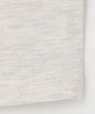 ANY KIDS ロゴ入り 長袖 Ｔシャツ 杢グレー