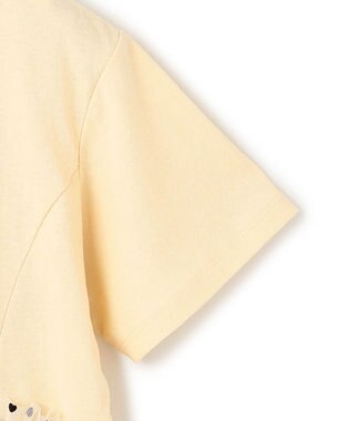 UNFILO 【110-150cm】アソート コンビTシャツ イエロー[裾チュール]
