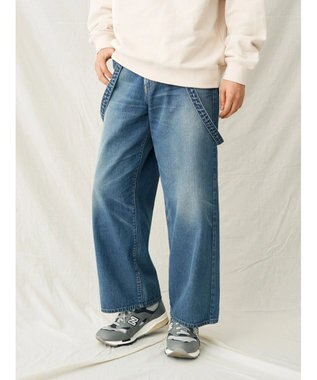 CRAFT STANDARD BOUTIQUE 【２ｗａｙ】デニムサロペットパンツ Indigo