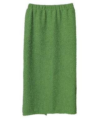 Green Parks BEST PRICE フクレジャガードIラインスカート Green