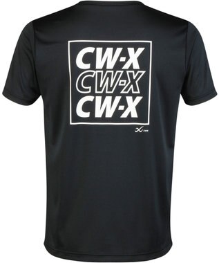 CW-X 【UNISEX】 アウター Tシャツ 半袖 DLR125 /ワコール ダークブラウン