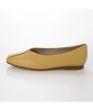 ing <ing>【WEB限定】スクエアトゥフラットシューズ イエロー