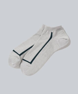 WHITE MAILS 【UNISEX】PAPER LINE ANKLE ソックス