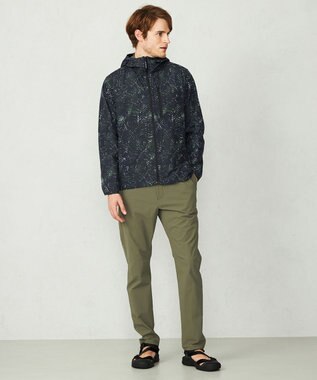 JOSEPH ABBOUD MOUNTAIN 【UNISEX】リップストップ２wayストレッチ パンツ カーキ系