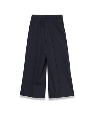 JOSEPH ライトギャバジンストレッチ　ワイドトラウザーズ Navy