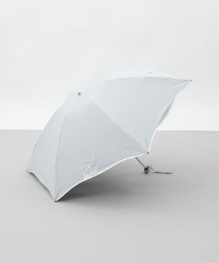 AURORA 【 NINA RICCI（ニナリッチ）】アップリケ刺しゅう/パイピング晴雨兼用傘（折りたたみ傘）