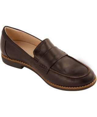 ASICS WALKING ペダラ レディース 3E 2.0cmヒール ブラウン系