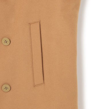 J.PRESS YORK STREET 【UNISEX】メルトン ピーコート キャメル系