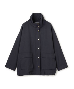 UNFILO L スタンド ZIPアウター ネイビー