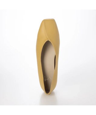 ing <ing>【WEB限定】スクエアトゥフラットシューズ イエロー