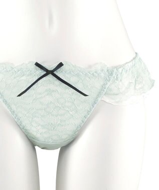 San-ai Resort（三愛水着楽園） レーシーバイカラーノンワイヤーブラセット 【northerly】 ミント