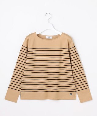 J.PRESS LADIES バスクボーダー カットソー キャメルベース系