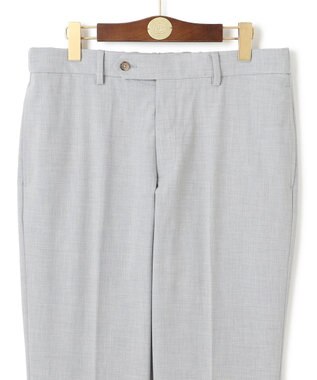 J.PRESS MEN 品格とゆとりの調和【盛夏対応 / 洗える】リラックスセットアップ パンツ ライトグレー系