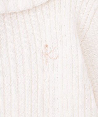 組曲 KIDS 【80-100cm】リブ ニット オフホワイト系