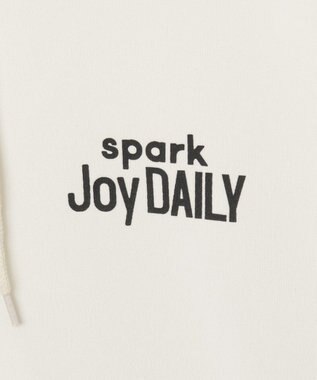 WEGO チェックレイヤードパーカー ホワイト