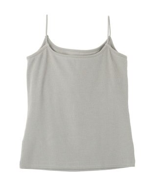 Green Parks カップ付きキャミソール Gray