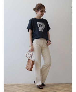 AMERICAN HOLIC アルファベット　ＴＥＥ1 Navy