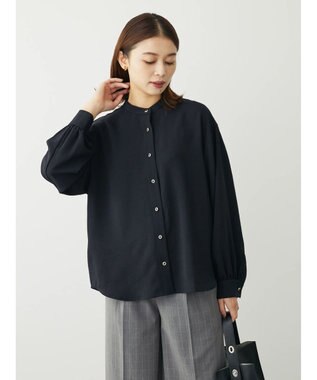 Green Parks ・ＥＬＥＮＣＡＲＥ　ＤＵＥ　バックプリーツブラウス Black