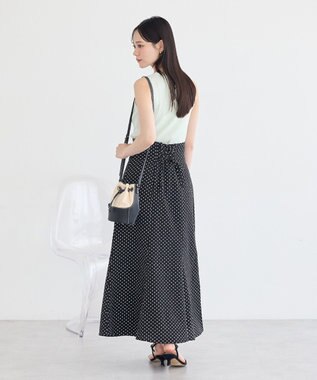 earth music&ecology 前後2WAYスリット釦タンクトップ Mint