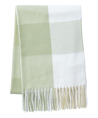 MOONBAT 【洗える】estaa とろーりストール ミントグリーン