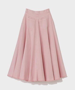 GRACE CONTINENTAL サーキュラーデニムスカート ピンク