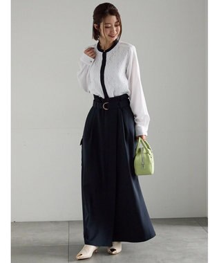 Te chichi 【WEB限定カラーあり】フロントレースブラウス オフホワイト