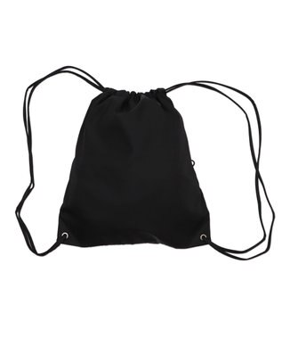 WEGO ドロストデザインナップサック ブラックその他