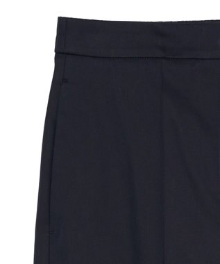 JOSEPH ライトギャバジンストレッチ　ワイドトラウザーズ Navy