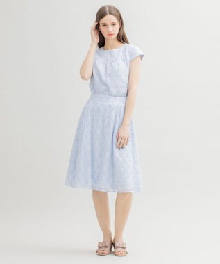 TOCCA FLORAL PICNIC スカート サックスブルー系