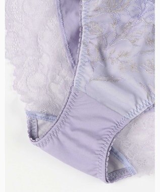 AMPHI ショーツ 【Hold Day Bra ホールドデイブラ】 BYJ382とペア アウターにひびきにくい(裾) PYJ182 アンフィ／ワコール パープル