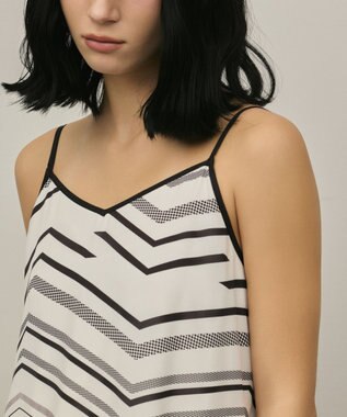 GRACE CONTINENTAL キカプリントキャミワンピース キナリ