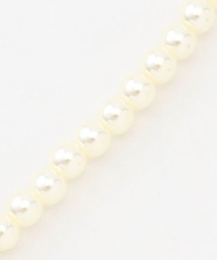 組曲 メタルモチーフパールネックレス ゴールド系