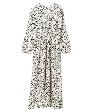 Green Parks ・ＥＬＥＮＣＡＲＥ　ＤＵＥ　ダルメシアンワンピース Ivory